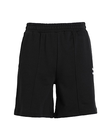 PUMA Pantalon en molleton CLASSICS Pintuck Shorts 8" TR Noir 100% Coton