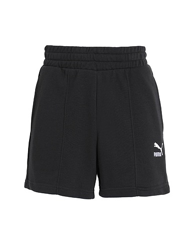 PUMA Shorts & Bermuda CLASSICS Pintuck Shorts Black 68% Cotton, 32% Polyester