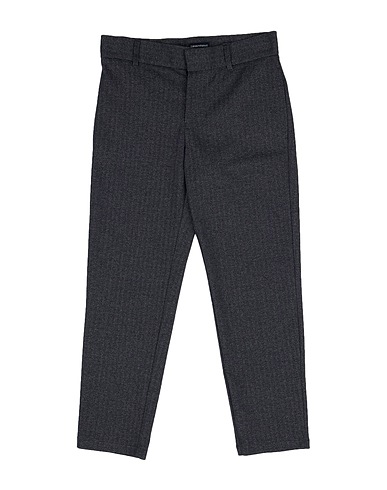 EMPORIO ARMANI Casual trouser Black 33% Viscose, 32% Polyester, 23% Cotton, 10% Polyamide, 2% Elastane