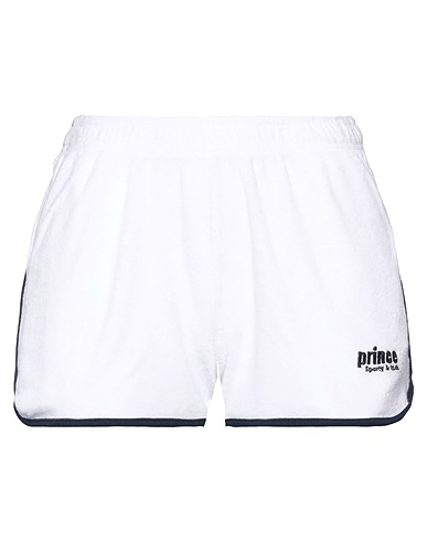 SPORTY & RICH Shorts & Bermuda White 100% Cotton