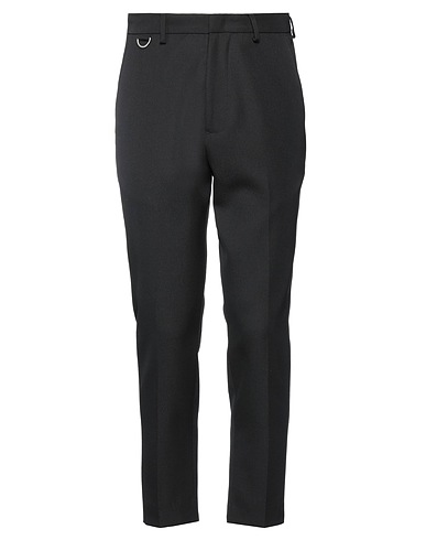 LOW BRAND Pantalone Nero 55% Poliestere, 45% Lana Vergine