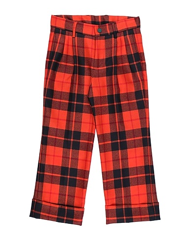 BERWICH Casual trouser Orange 95% Virgin Wool, 4% Viscose, 1% Elastane