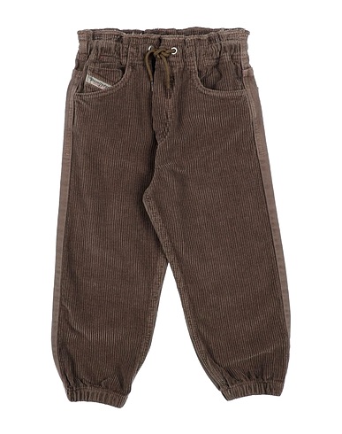 DIESEL Casual trouser Dark brown 100% Cotton