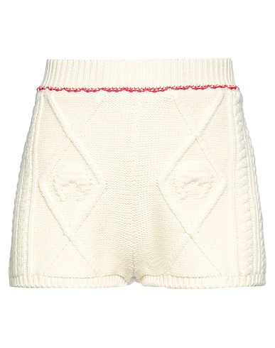 MARINE SERRE Shorts & Bermuda Beige 100% Lana