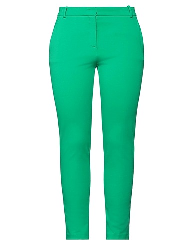 PINKO Casual trouser Green 67% Viscose, 28% Polyamide, 5% Elastane