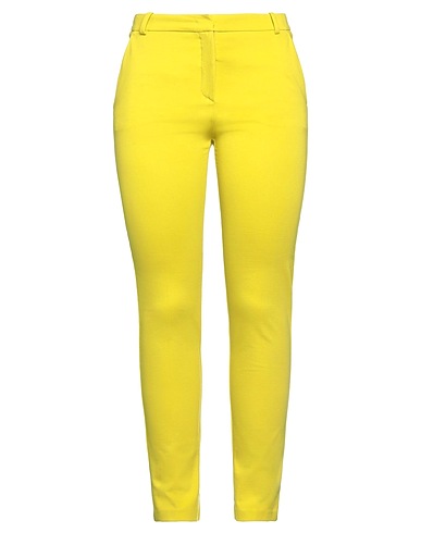 PINKO Casual pants Lime green 67% Viscose, 28% Polyamide, 5% Elastane
