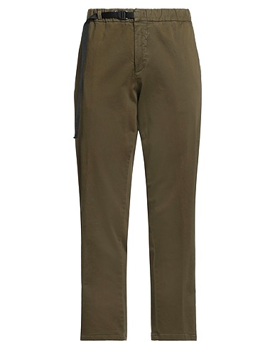 WHITE SAND Casual trouser Military green 97% Cotton, 3% Elastane