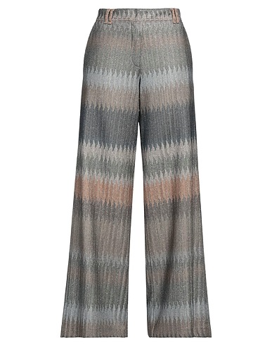 MISSONI パンツ グレー レーヨン 62% / キュプラ 24% / ポリエステル 14%