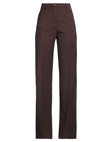 PINKO Casual trouser Brown 59% Wool, 39% Polyester, 2% Elastane