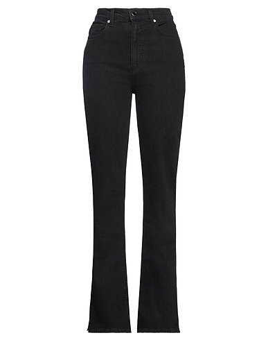 LE JEAN Denim pants Black 94% Cotton, 5% Elastomultiester, 1% Elastane