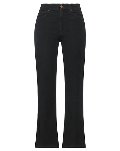 PS. DON'T FORGET ME Pantalone Nero 97% Cotone, 3% Elastan