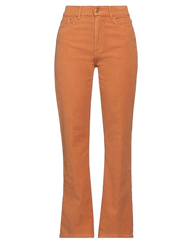 PS. DON'T FORGET ME Pantalone Cammello 97% Cotone, 3% Elastan