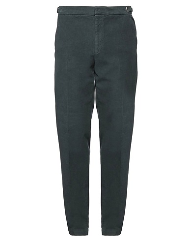 CELLAR DOOR Casual trouser Military green 98% Cotton, 2% Elastane
