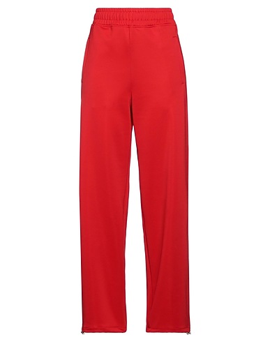 JW ANDERSON Casual pants Red 94% Polyester, 6% Elastane