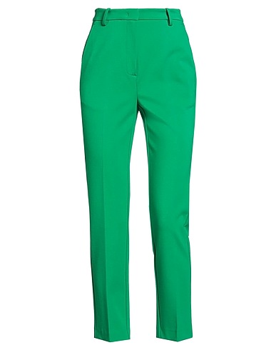 PINKO Casual pants Green 67% Viscose, 28% Polyamide, 5% Elastane