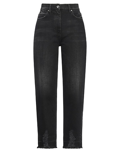 IRO Denim trousers Black 100% Cotton