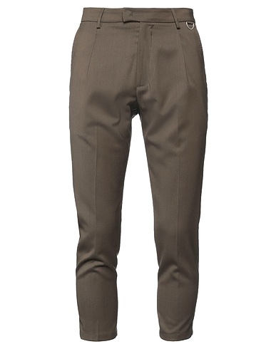 LOW BRAND Casual trouser Military green 54% Virgin Wool, 45% Polyester, 1% Elastane