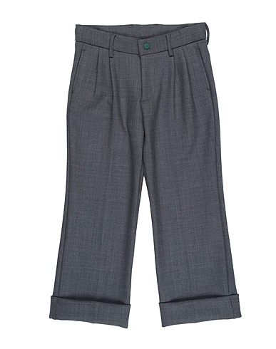 BERWICH Casual trouser Grey 53% Polyester, 44% Virgin Wool, 3% Elastane