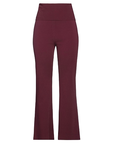 STELLA McCARTNEY Casual pants Burgundy 83% Viscose, 17% Polyester, Polyamide, Elastane