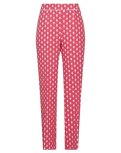 LUCKYLU  Milano Casual pants Red 90% Polyester, 10% Elastane