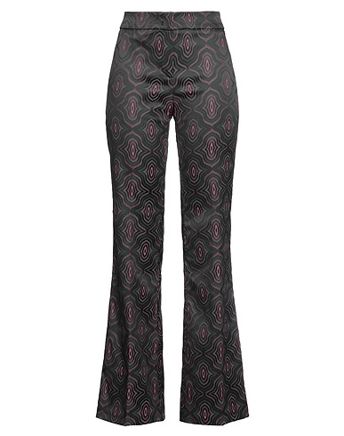SEDUCTIVE Casual trouser Charcoal 62% Polyester, 33% Polyamide, 5% Elastane