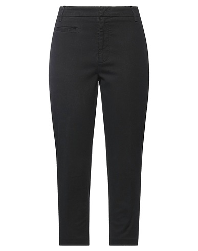 DONDUP Casual pants Black 68% Cotton, 27% Lyocell, 5% Elastane