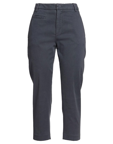 DONDUP Casual trouser Navy blue 68% Cotton, 27% Lyocell, 5% Elastane