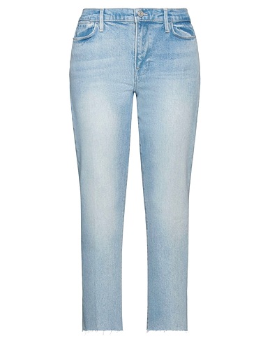 FRAME Denim trousers Blue 41% Lyocell, 40% Recycled cotton, 18% Cotton, 1% Elastane