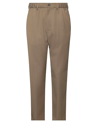 TRUE NYC® Casual trouser Military green 55% Polyester, 45% Virgin Wool