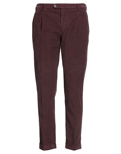 LARDINI Pantalone Bordeaux 97% Cotone, 3% Elastan