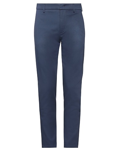 DONDUP Casual trouser Blue 71% Cotton, 26% Polyamide, 3% Elastane