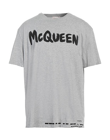 MCQUEEN T-shirt Grey 100% Cotton