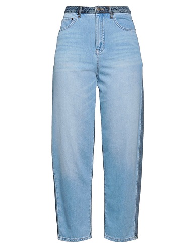 MUNTHE Denim trousers Blue 57% Organic cotton, 43% Cotton