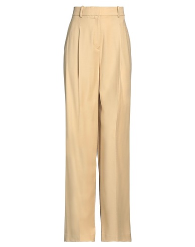 THEORY Pantalone Beige 100% Lana Vergine