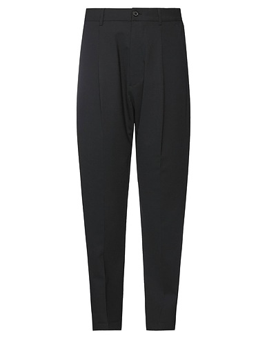 DSQUARED2 Casual trouser Black 53% Polyester, 43% Virgin Wool, 4% Elastane