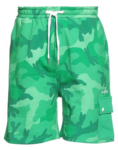 VALENTINO GARAVANI Shorts & Bermuda Green 100% Cotton