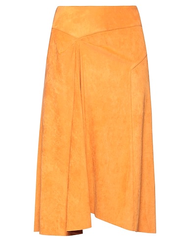 ISABEL MARANT Midi skirt Mandarin 90% Polyester, 10% Elastane