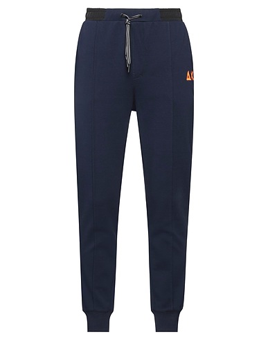 SUN 68 Casual trouser Navy blue 92% Cotton, 8% Elastane