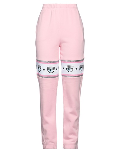 CHIARA FERRAGNI Pantalone Rosa 100% Cotone