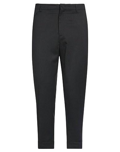 LOW BRAND Pantalon Noir 54% Laine vierge, 45% Polyester, 1% Élasthanne
