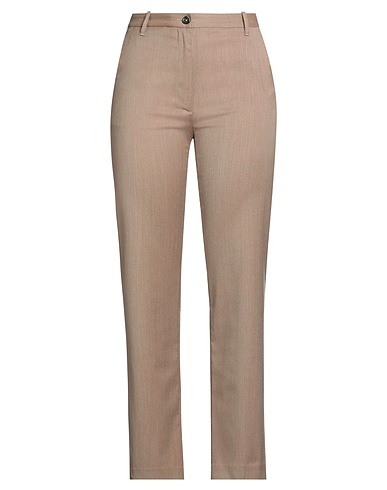 NINE IN THE MORNING Casual trouser Sand 50% Virgin Wool, 24% Viscose, 24% Polyester, 2% Elastane