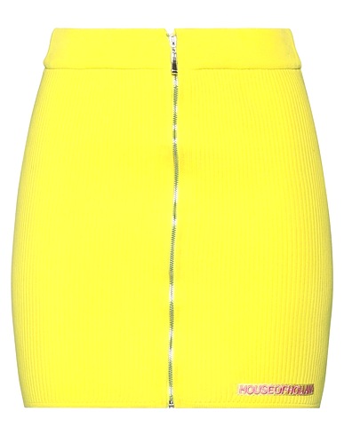 HOUSE OF HOLLAND Minigonna Giallo 100% Poliammide