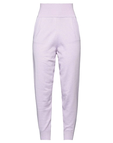 ART ESSAY Casual trouser Lilac 100% Cashmere