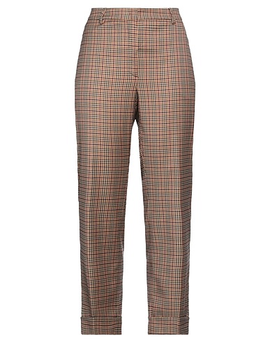 SEVENTY VENEZIA Casual pants Sand 63% Polyester, 34% Viscose, 3% Elastane