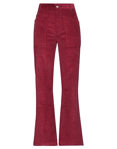 LA FETICHE Casual pants Garnet 100% Cotton