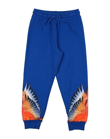 MARCELO BURLON Casual pants Blue 80% Cotton, 20% Polyester, Elastane