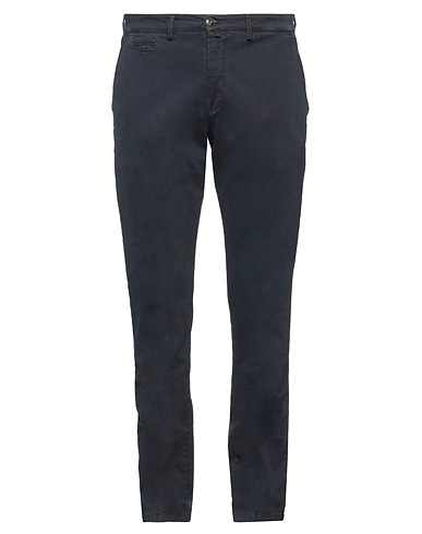 BRIGLIA 1949 Casual trouser Midnight blue 97% Cotton, 3% Elastane
