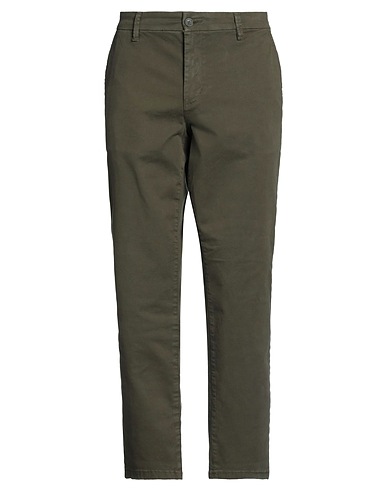 ONLY & SONS Chinos Verde militare 98% Cotone, 2% Elastan