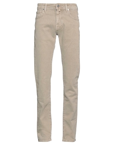 JACOB COHЁN Casual trouser Beige 97% Cotton, 3% Elastane
