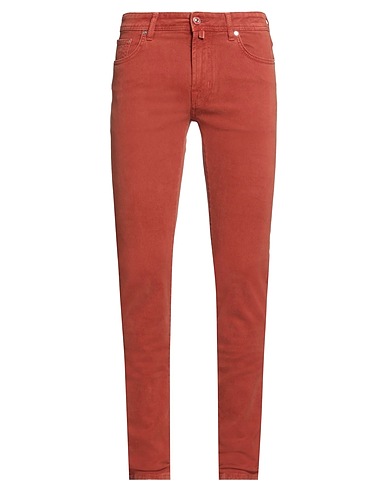 JACOB COHЁN Pantalone Ruggine 97% Cotone, 3% Elastan